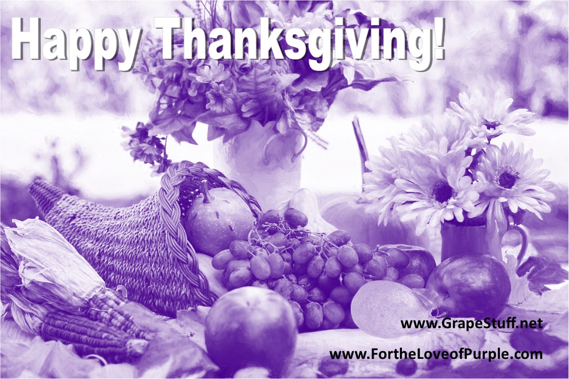 Have a Grape Thanksgiving!